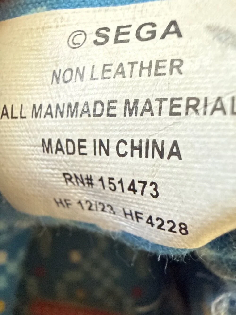 Sonic The Hedgehog these shoes
